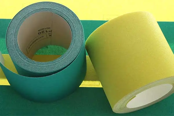 Rouleaux de papier de sable