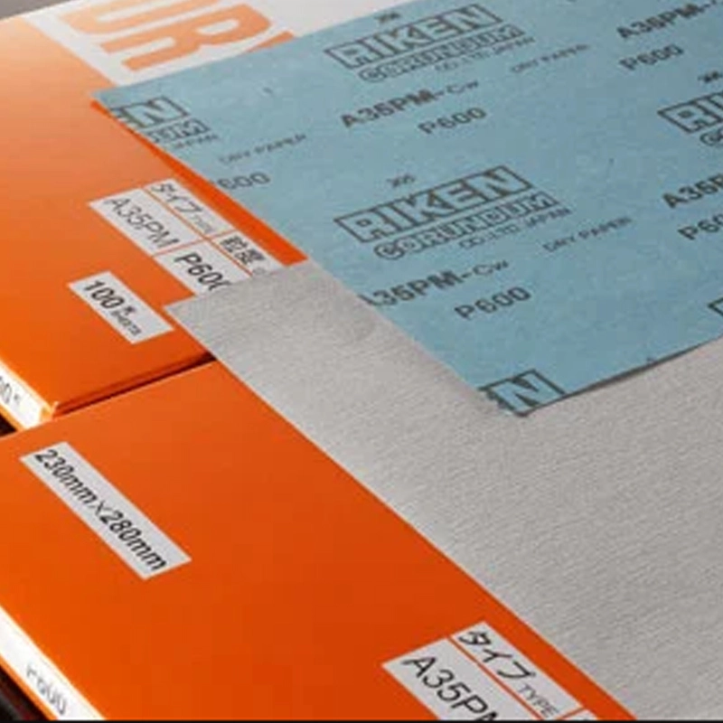 Papier de sable d'oxyde d'aluminium