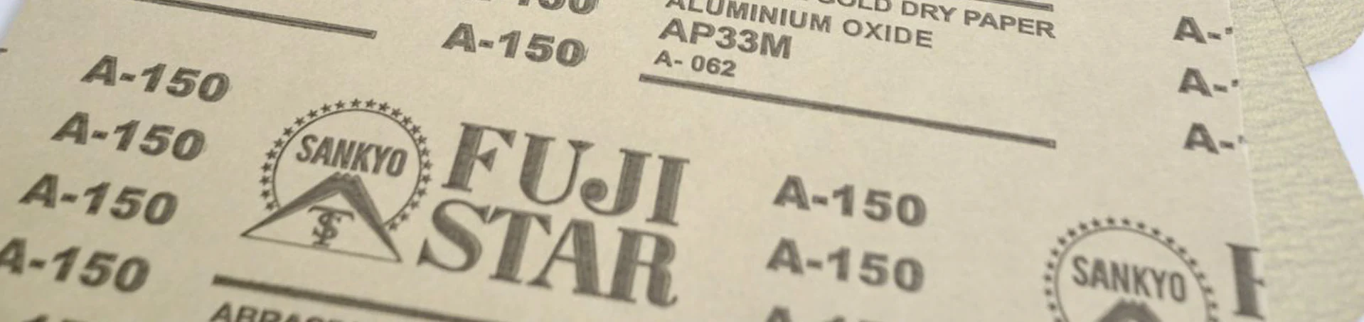 Papier de sable enduit de stéarate